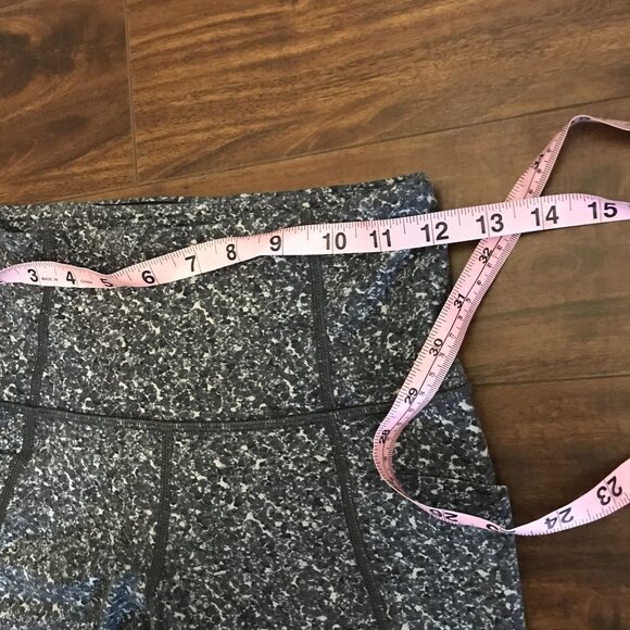 Athleta Salutation Stash Pocket Women's Athletic Leggings XSP Marble Print‎ Gym - Picture 6 of 8